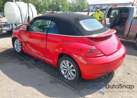 2014 Volkswagen Beetle из США, поврежденный, VIN 3VW5L7AT5EM801216
